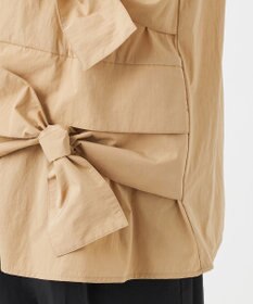 23区 S 【R(アール)】ナイロンタフタワッシャー  ノースリーブブラウス