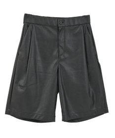 AMERICAN HOLIC フェイクレザーハーフパンツ