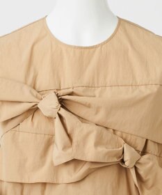 23区 S 【R(アール)】ナイロンタフタワッシャー  ノースリーブブラウス