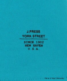 J.PRESS YORK STREET 【YALE別注】【UNISEX】ブルドッグ プリント Tシャツ