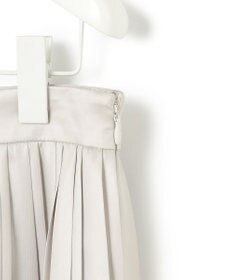 ICB 【洗える】レザーライクプリーツ スカート