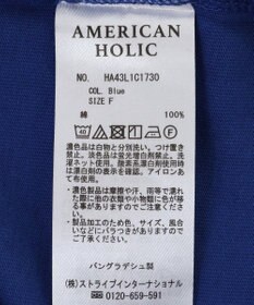 AMERICAN HOLIC ドルマンギャザースリーブカットプルオーバー