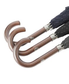 MOONBAT POLO RALPH LAUREN メンズ 長傘 ストライプ×BEAR 65cm