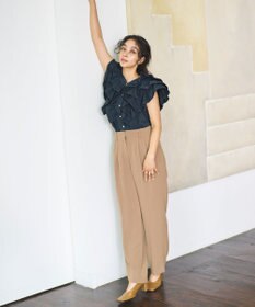 #Newans ラッフルフリルブラウス