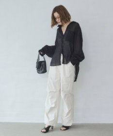 WEGO 【ウエストゴム】イージーパラシュートカーゴパンツ