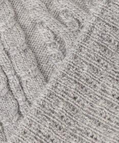 23区 【23区 lab.】アランパターン  ニットベスト