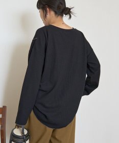 AMERICAN HOLIC 【WEB限定】ワッフル配色メロープルオーバー