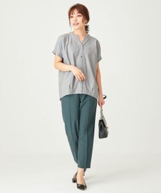 ANY SIS 【洗える】シルケットスキッパー ブラウス