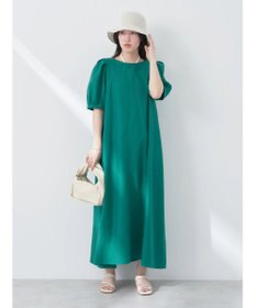 earth music&ecology リサイクルポリエステルブレンドＡラインワンピース