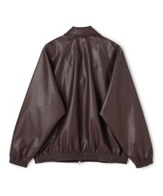 UNFILO MENS アラエルレザーライク ブルゾン