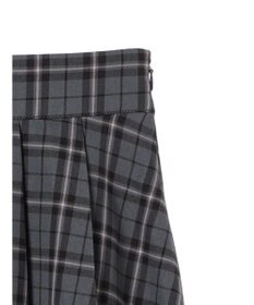 earth music&ecology チェックフレアスカート