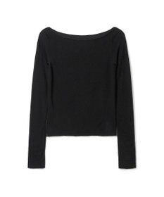 Chacott ボートネックトップ (サーモギア(R)糸使用）