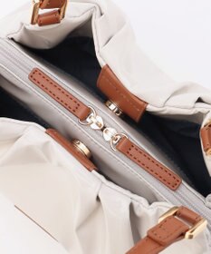 LA BAGAGERIE ソフトエナメル2WAYハンドバッグ Sサイズ