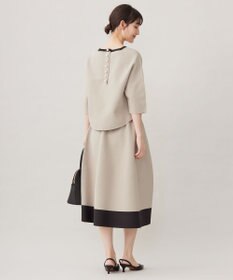 自由区 L 【洗える】ポリエステルホールガーメント スカート