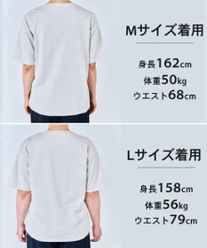 UNFILO L 【VERY掲載】BEAUTY FORM-T cotton ロゴ ハーフスリーブ Tシャツ