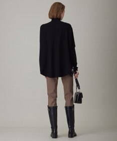 ICB 【洗える】ヴィスコースワイド ハイネックプルオーバー