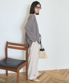 AMERICAN HOLIC 【WEB限定】ワッフル配色メロープルオーバー