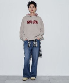 WEGO 【ユニセックス着用ITEM】ジャガードグラフィックパーカー