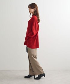 Green Parks 洗えるモックネックニットプルオーバー