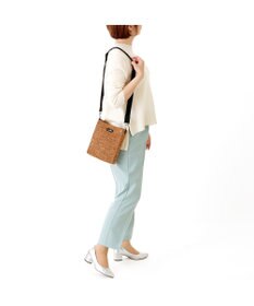 IBIZA ラフィア　ショルダーバッグ