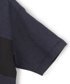 JOSEPH HOMME FRENCH LINEN OX SHORT SLEEVE SHIRT