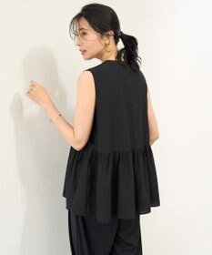 UNFILO BREEZEMOVE ペプラムブラウス