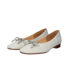 Bridget Birkin 【Bridget Birkin】ビジューリボンラメパンプス