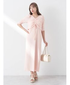 earth music&ecology やわらかカットソーレイヤード見えワンピース