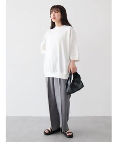 Green Parks ７分袖ロゴミニ裏毛トレＴＥＥ