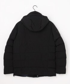 JOSEPH ABBOUD MOUNTAIN 【ダウン/ECO撥水/フード取り外し可】ポリエステルナイロンピーチキルトダウンブルゾン