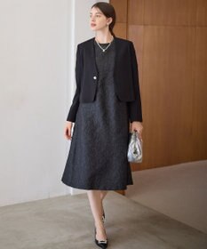 23区 【APPLAUDIR】フラワージャカード ドレス