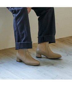 ing <ing>【WEB限定】【サスティナブルシリーズ】サイドゴアショートブーツ