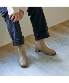 ing <ing>【WEB限定】【サスティナブルシリーズ】サイドゴアショートブーツ