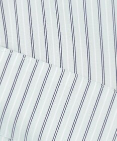 J.PRESS LADIES 【洗える】BEZ VEGA ストライプ フリルネック ブラウス