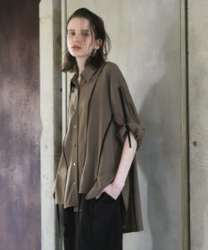 YECCA VECCA ストリングデザインシャツ