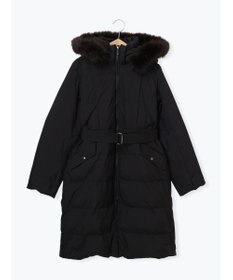 Te chichi 【宮本茉由着用】フードロングダウンコート