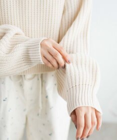 WEGO ハーフジップショートニットプルオーバー