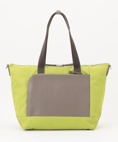 Y'SACCS ナイロン×リサイクルレザー　コンビマルチトート