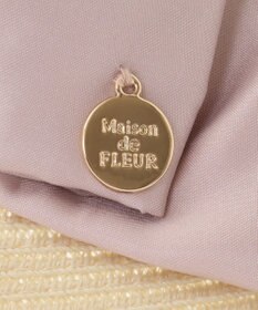 Maison de FLEUR サテンビッグリボンハット