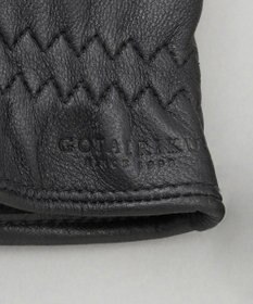 GOTAIRIKU 【スマホ対応】DRAGO/ドラゴ ウールシープレザーコンビ グローブ＿柄