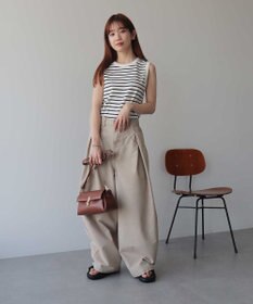 earth music&ecology 【WEB限定】リブタンクトップ