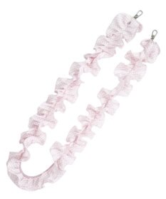 WEGO ギンガムフリルストラップ