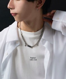 WEGO MモチーフMIXチェーンネックレス