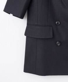 GRACE CONTINENTAL リネンタッチハーフスリーブジャケット