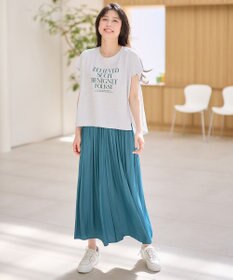 ANY L 【ウエストゴム】リラックススカーチョ