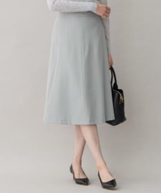 自由区 【XSサイズ～/洗える】ダブルフェイススーティング セミフレアスカート