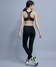 CW-X 【WOMEN】 CW-X 【CHUMS (チャムス)コラボ】 スポーツブラ スポーツゆれケアブラ 【スポーツ時のゆれからバストを守る】 ノンワイヤー トレーニング ジョギング レディース LNY120 /ワコール