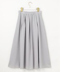 ANY SIS 【好印象企画】襟配色ニット×タックスカートセット