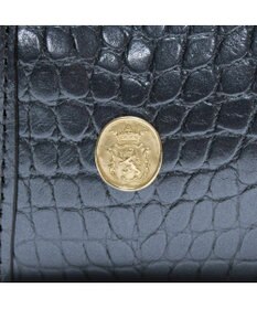A.D.M.J. 【牛革】クロコ型押しスクエアトートM