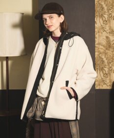 ANY L オンブレーチェックオーバーシャツ